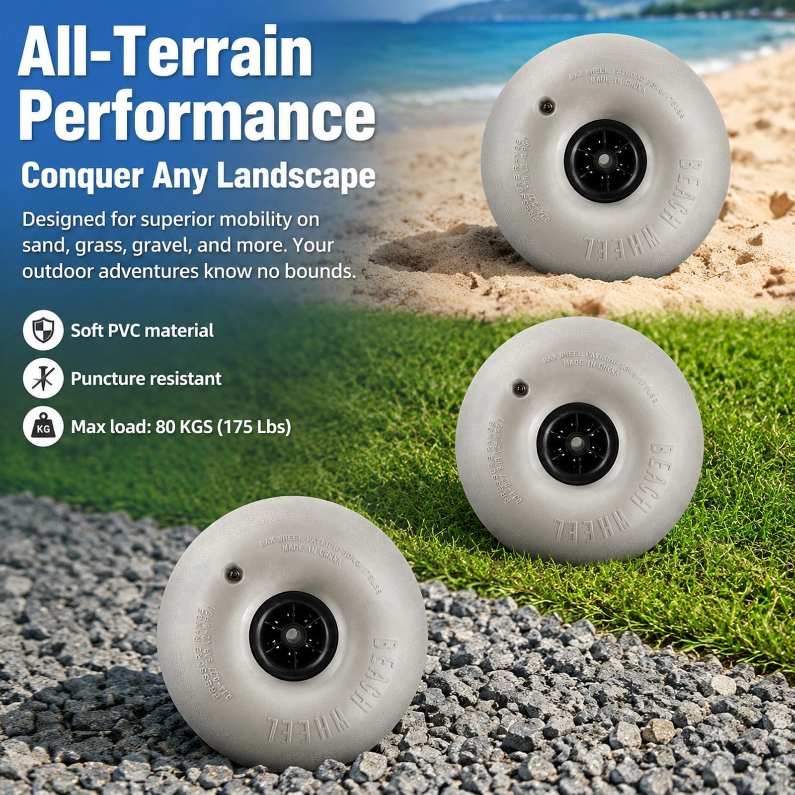 16 inch Balloon Wheels Big San - Fishing Kayak Cart 리뷰 및 가격