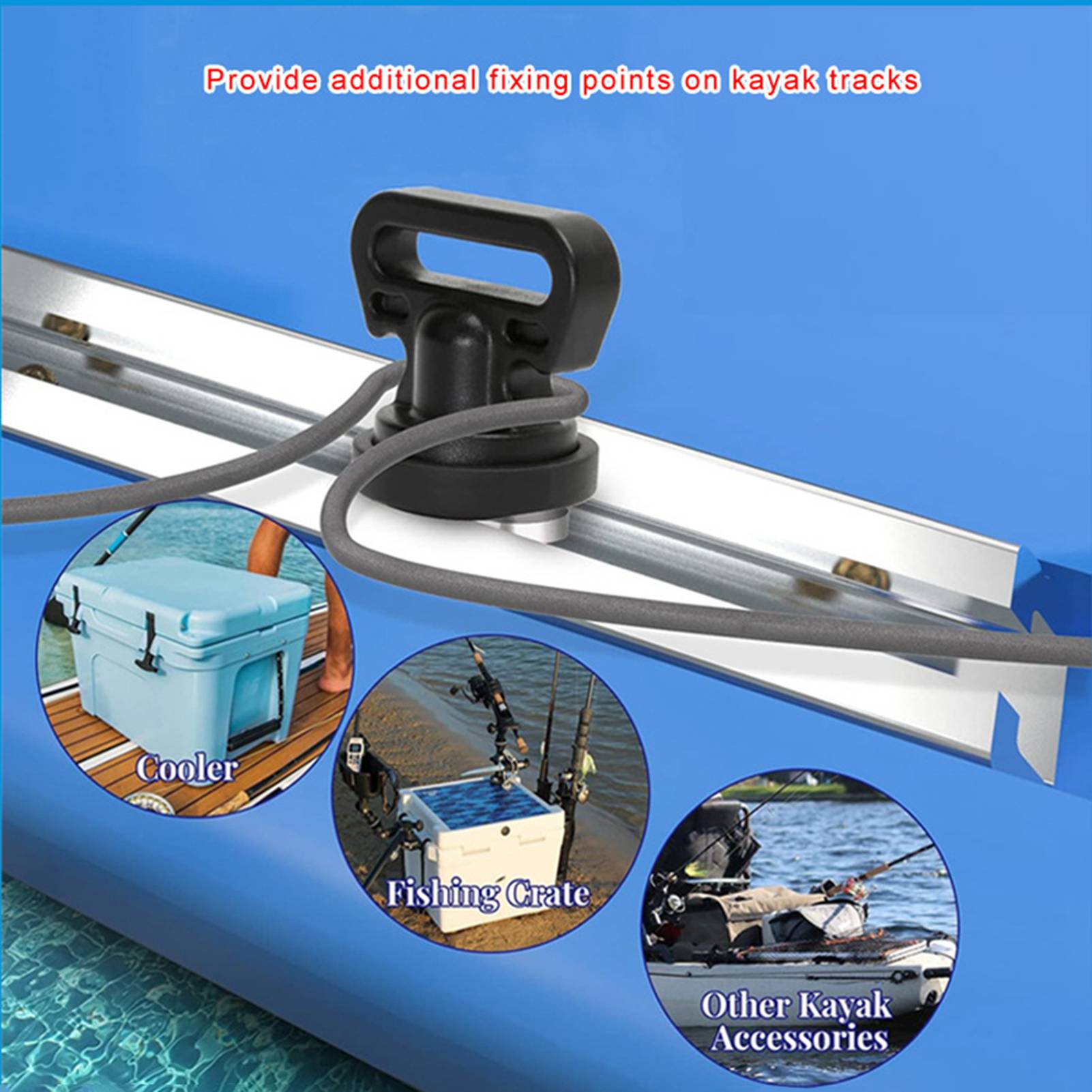 4pcs Kayak Track Mount Vertica - Fishing Kayak Crate 리뷰 및 가격