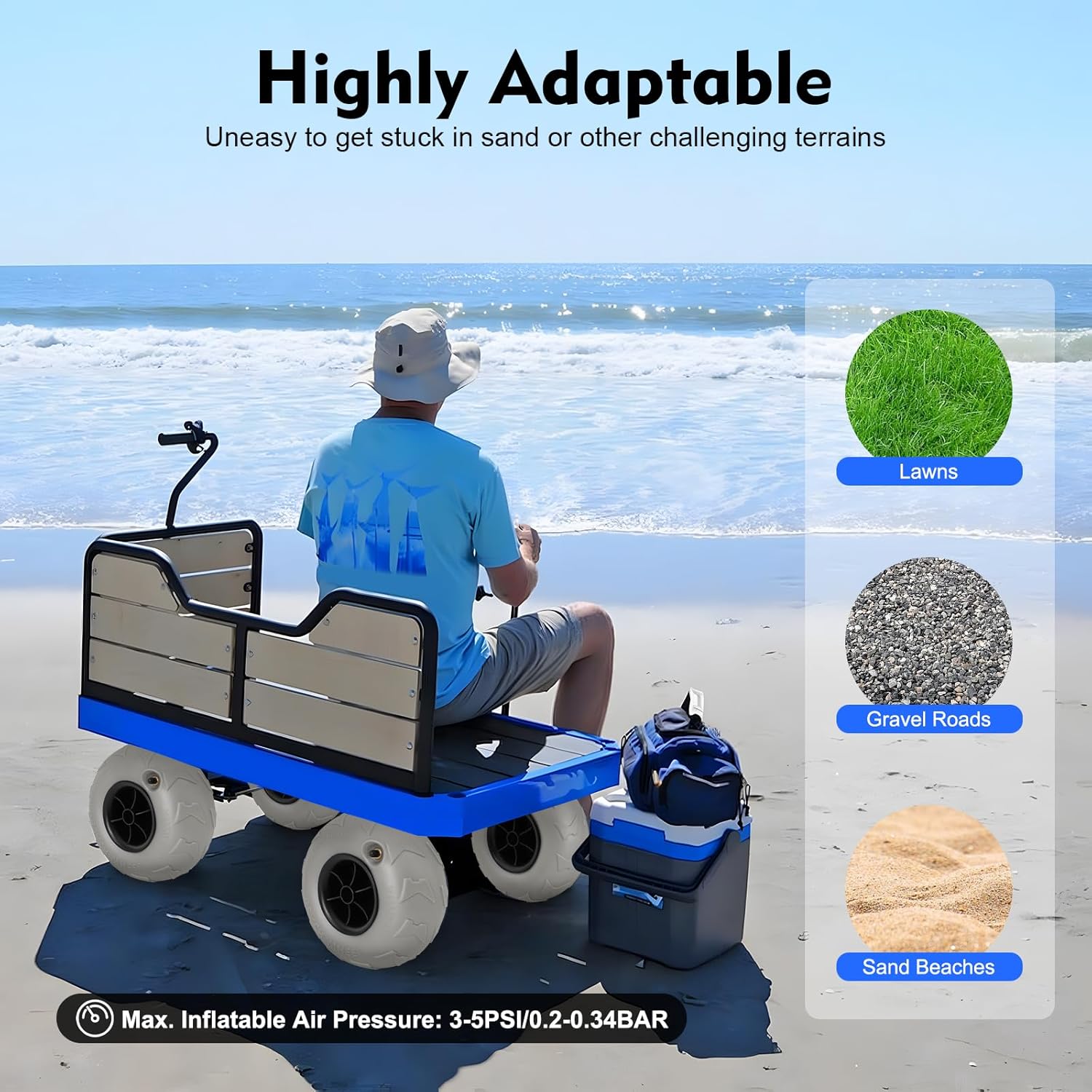 Beach Balloon Wheels 2 Pack 9  - Fishing Kayak Cart 리뷰 및 가격
