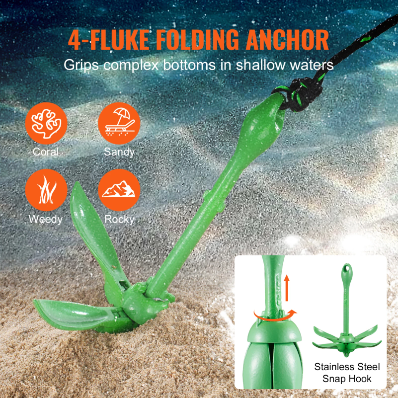 Kayak Anchor Kit 3.5 lb Paddle - Fishing Kayak Anchor 리뷰 및 가격