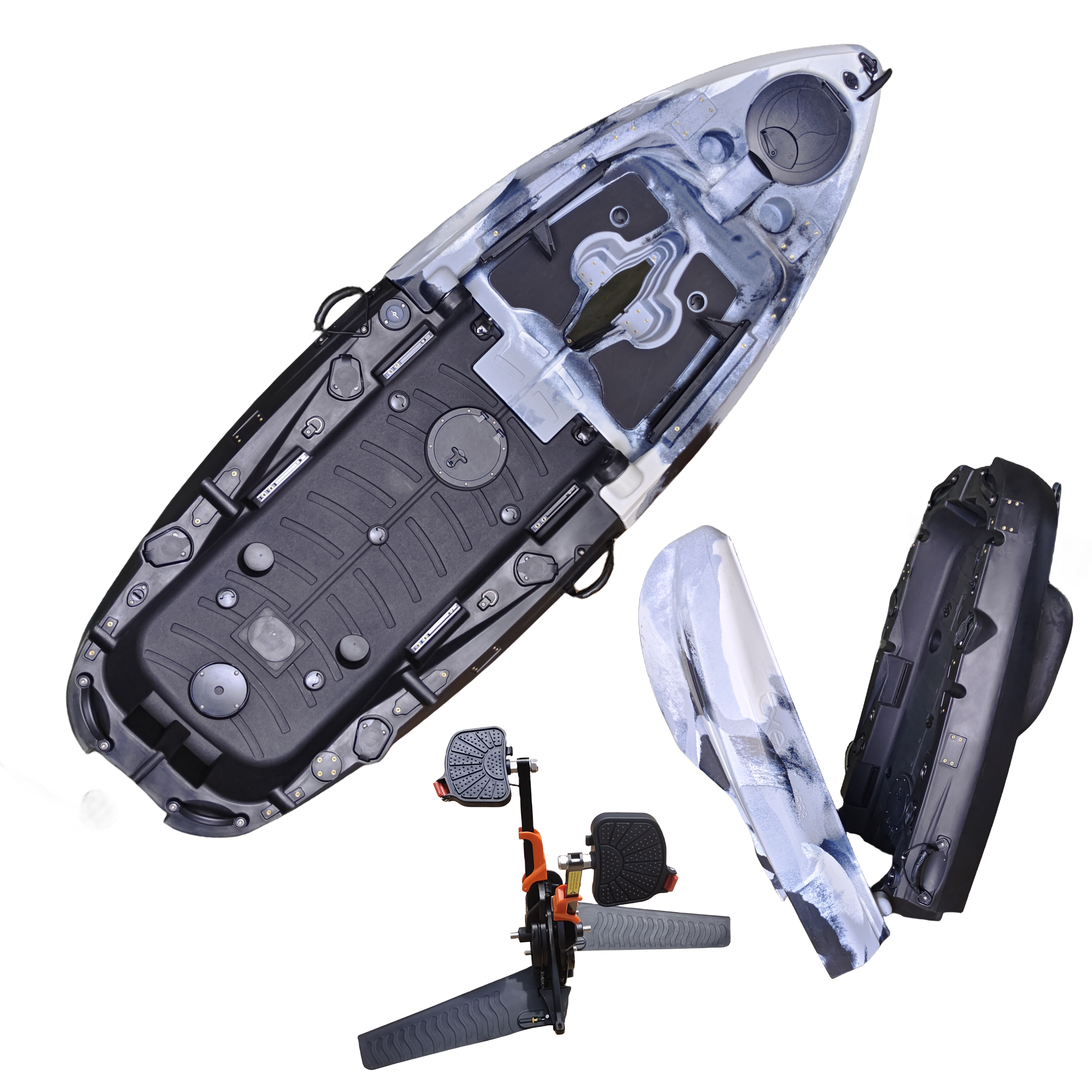 Plastic Kayak Pedal Kayak Fish - Fishing Kayak Seat 리뷰 및 가격