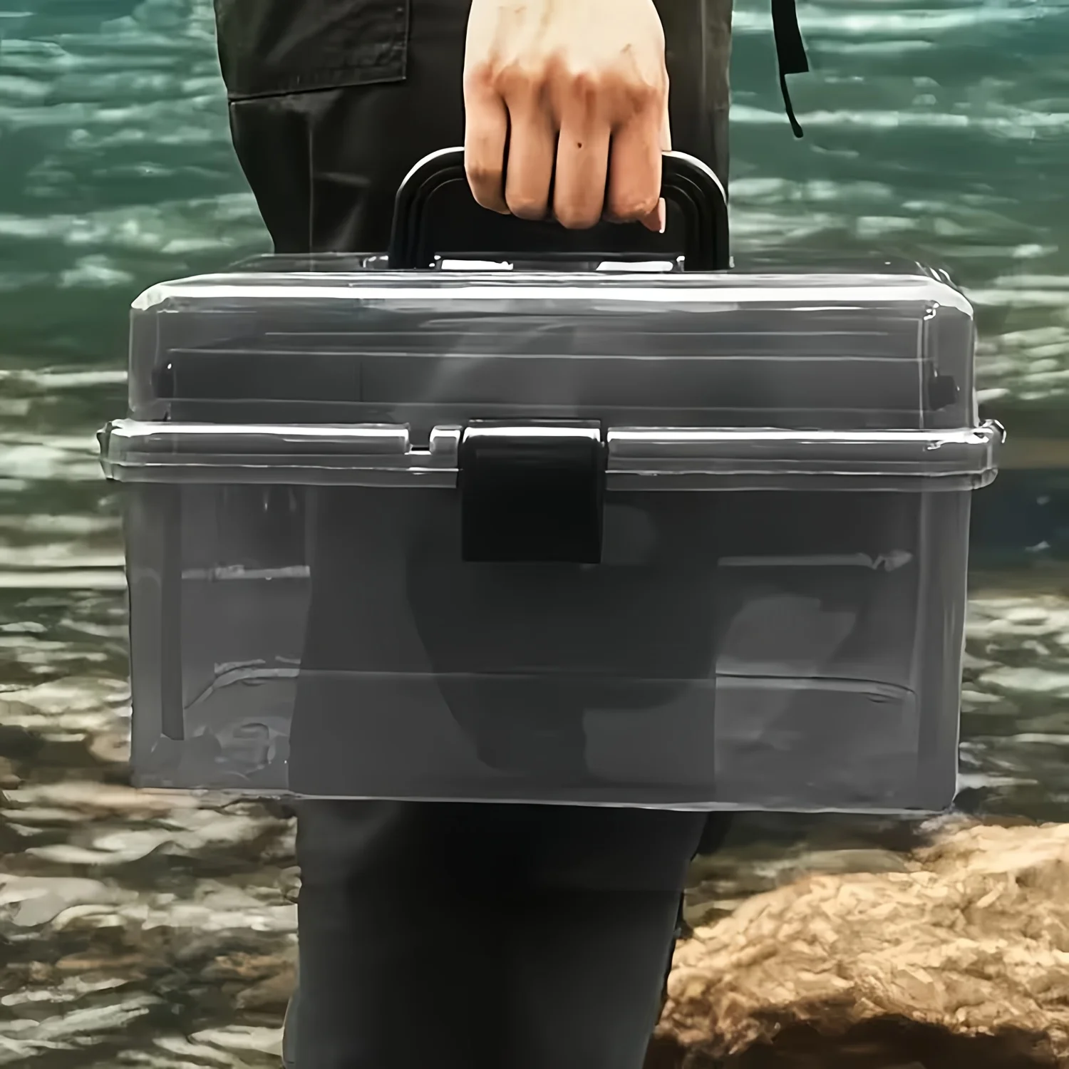 Durable PE Fishing Gear Box |  - Fishing Kayak Crate 리뷰 및 가격