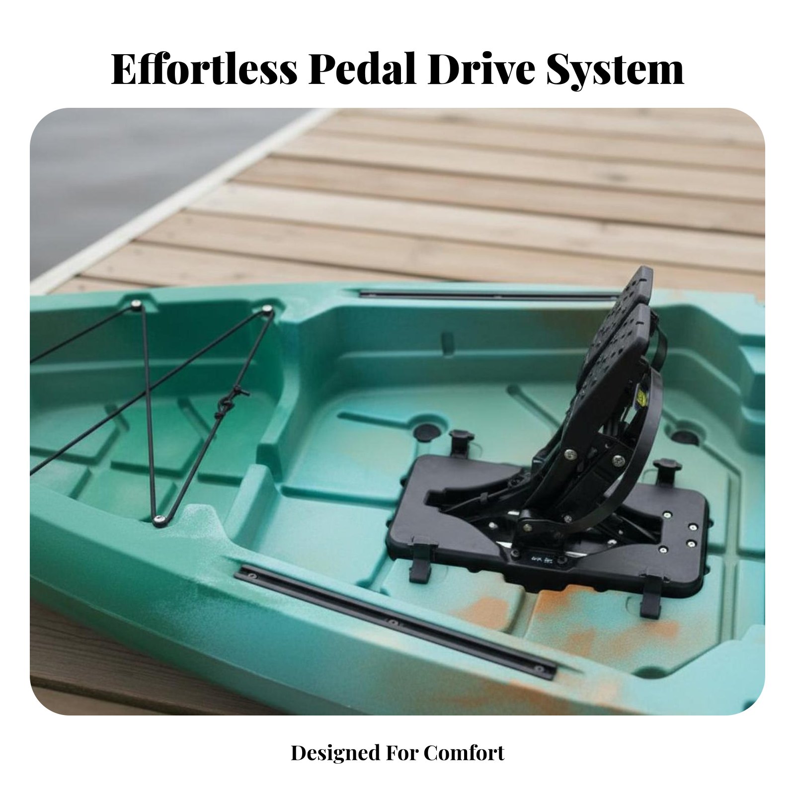 Pedal Drive Fishing Boat Folda - Fishing Kayak Pedal Drive 리뷰 및 가격