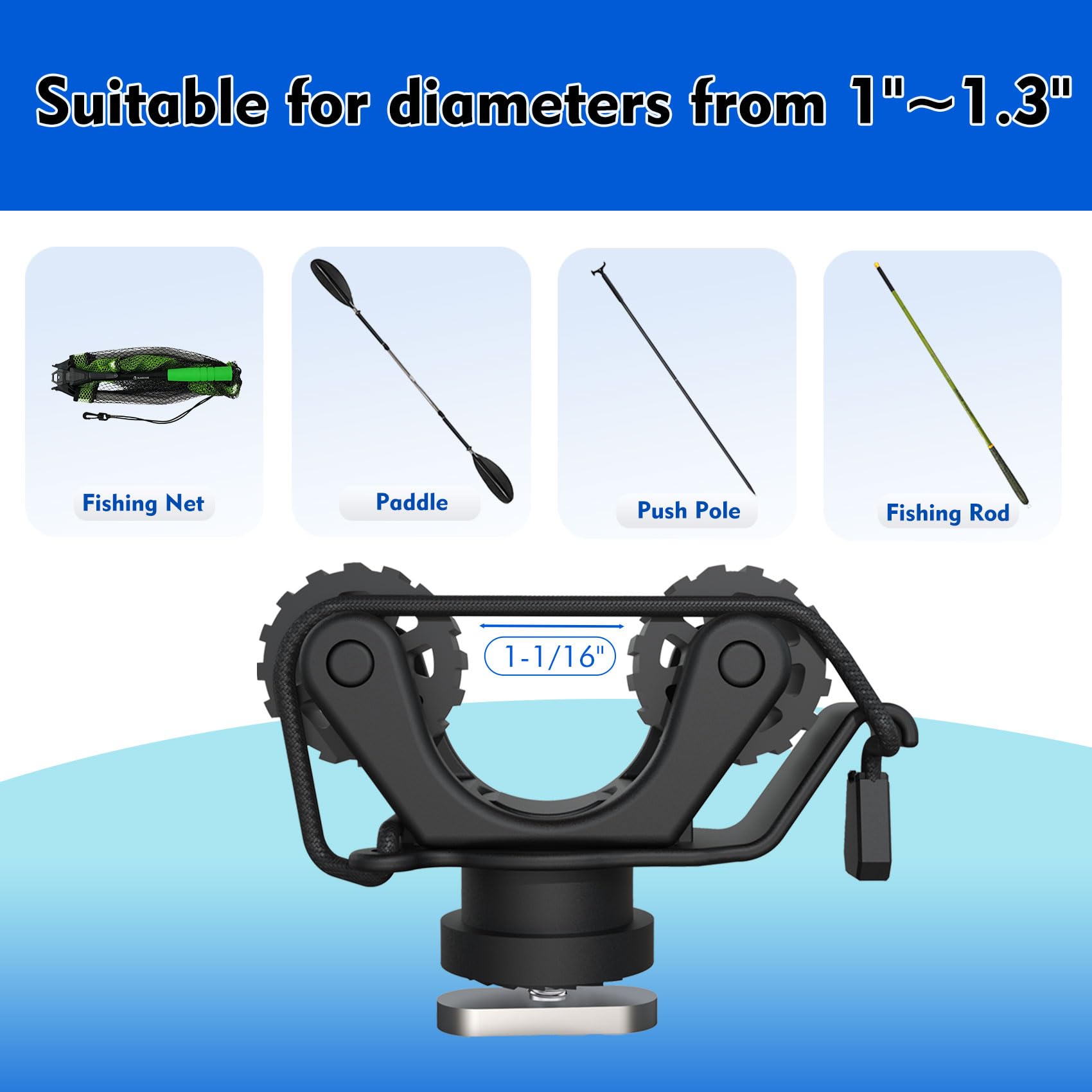 Kayak Rail Paddle Holder Kayak - Fishing Kayak Storage Bag 리뷰 및 가격