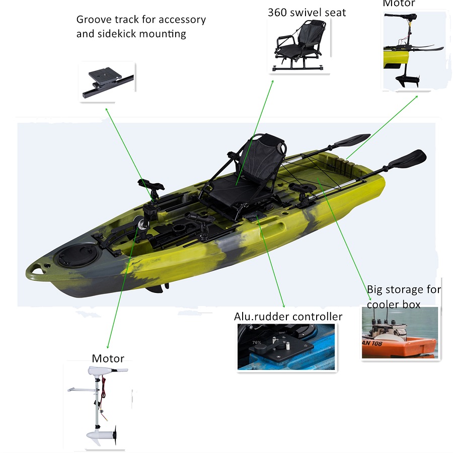 LSF Plastic Rowing Fishing Ele - Fishing Kayak Paddle 리뷰 및 가격