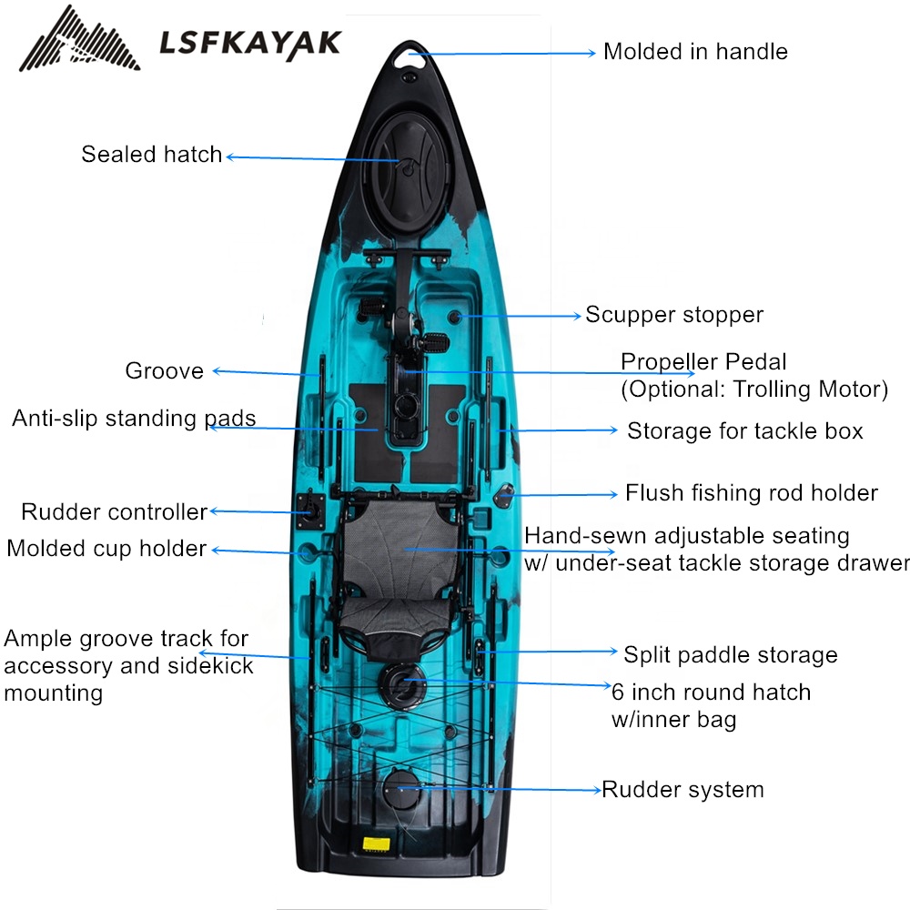 Best Fishing Boat 2024 New Exp - Fishing Kayak Pedal Drive 리뷰 및 가격