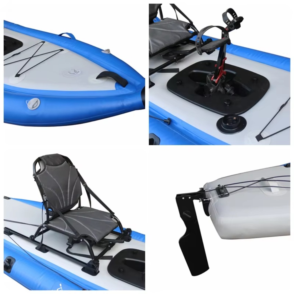 12ft Single Sit-On-Top Inflata - Fishing Kayak Sit On Top 리뷰 및 가격