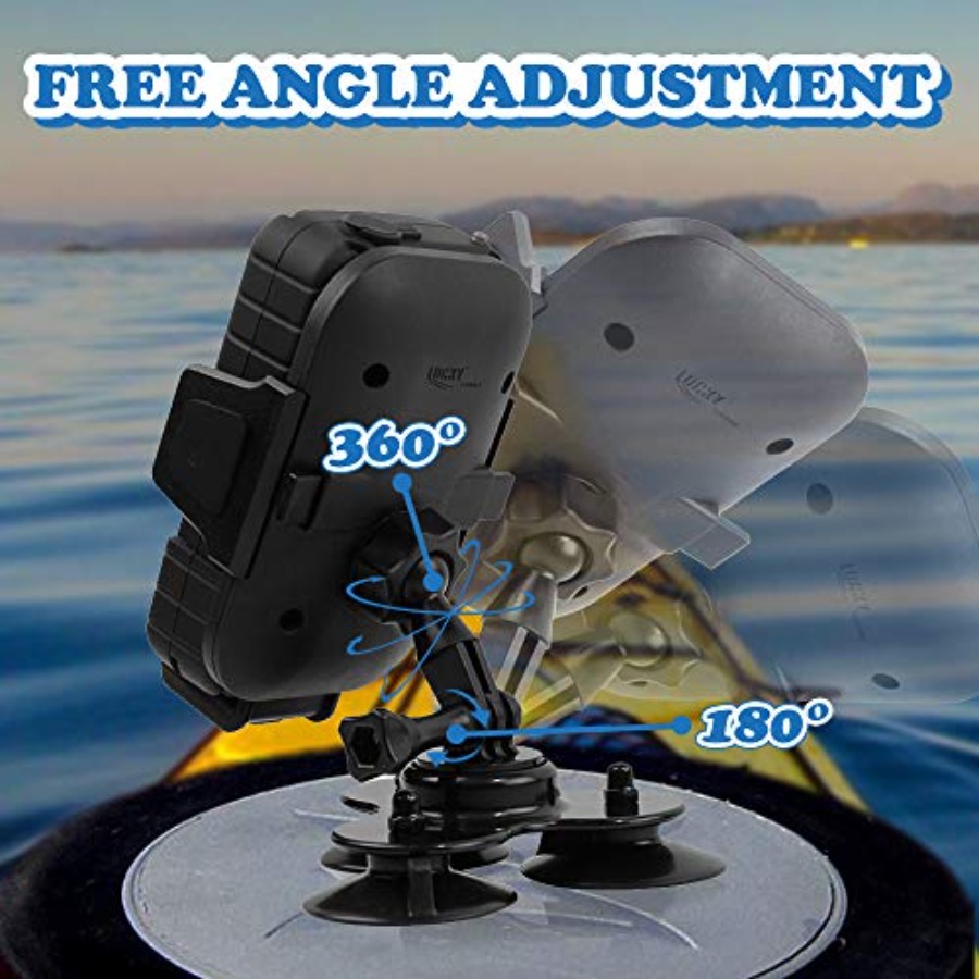Strong Suction Phone Mount Bas - Fishing Kayak Fish Finder Mount 리뷰 및 가격