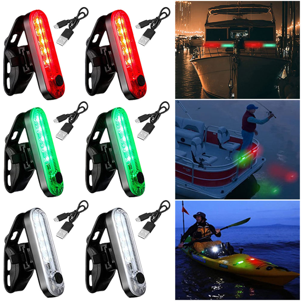 LED Boat Navigation Light USB  - Fishing Kayak Storage Bag 리뷰 및 가격