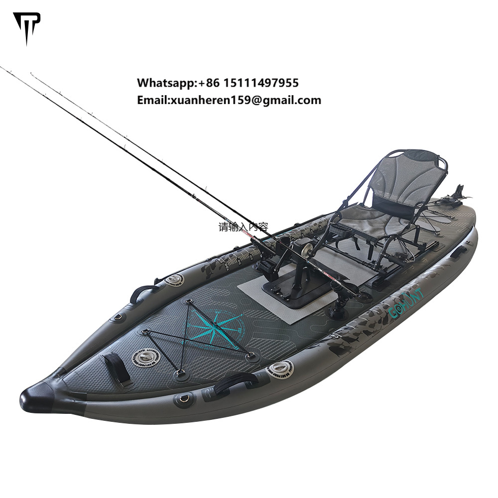 JTRDA 2024 New Inflatable Kaya - Fishing Kayak Pedal Drive 리뷰 및 가격