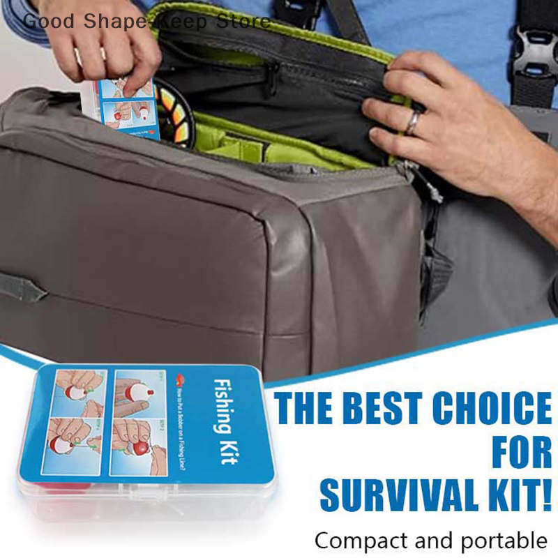 24Pcs Emergency Fishing Kit Po - Fishing Kayak Cart 리뷰 및 가격